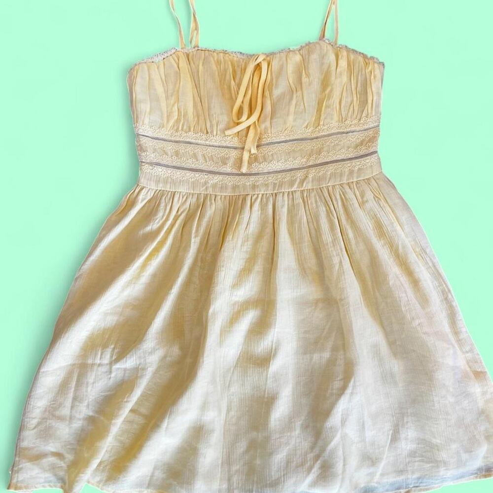 Forever 21 Yellow babydoll dress